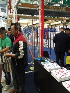 Feria SAIE Redes de Seguridad en Bologna - VISORNETS